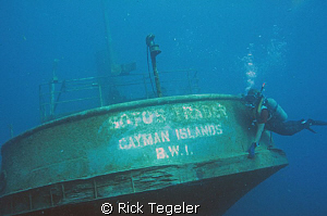 Wreck of Sotos Trader. by Rick Tegeler 